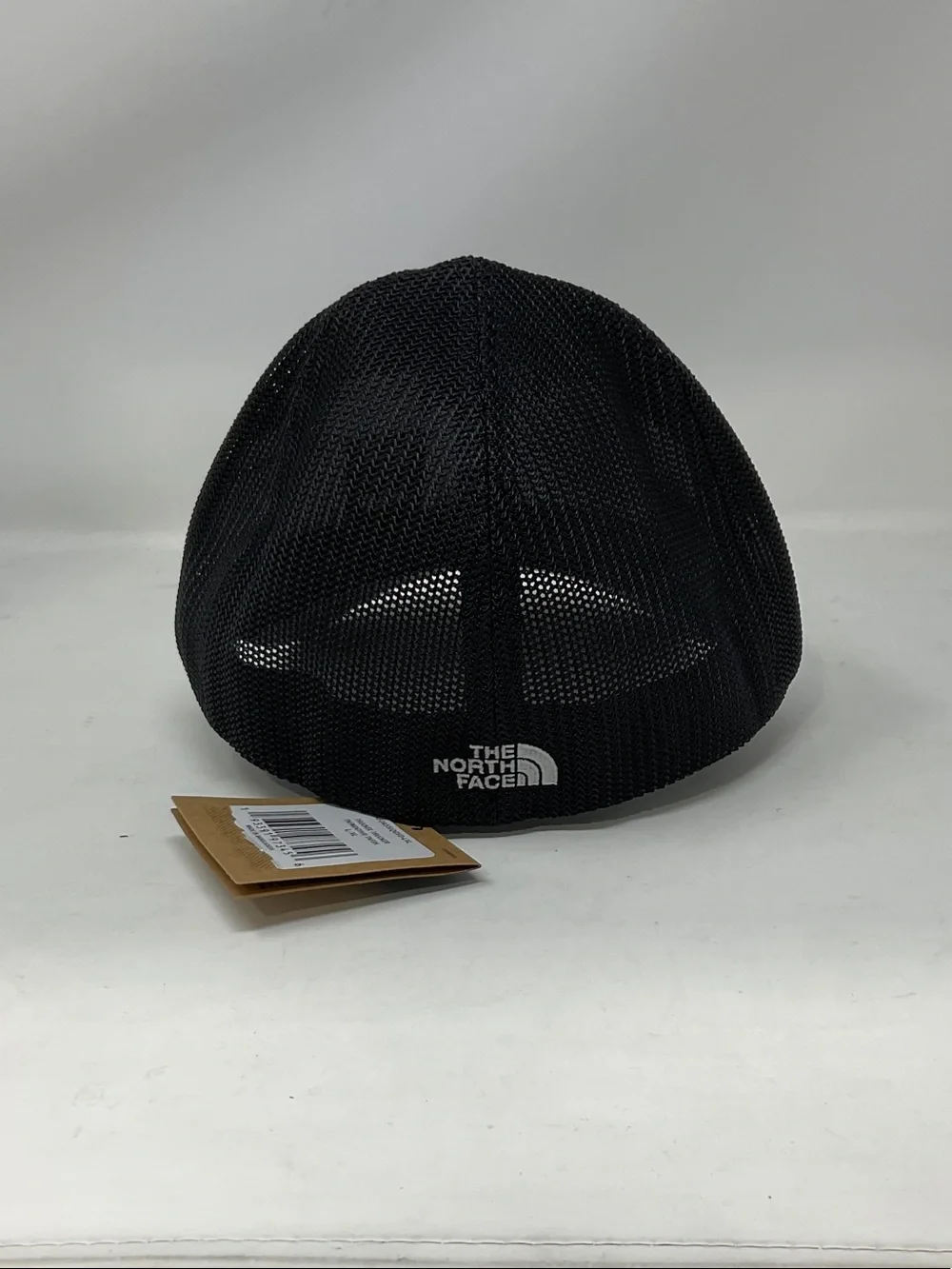 The North Face Gray Front Black Mesh Trucker Hat